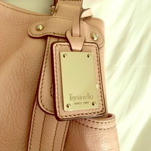 Italian leather handbag